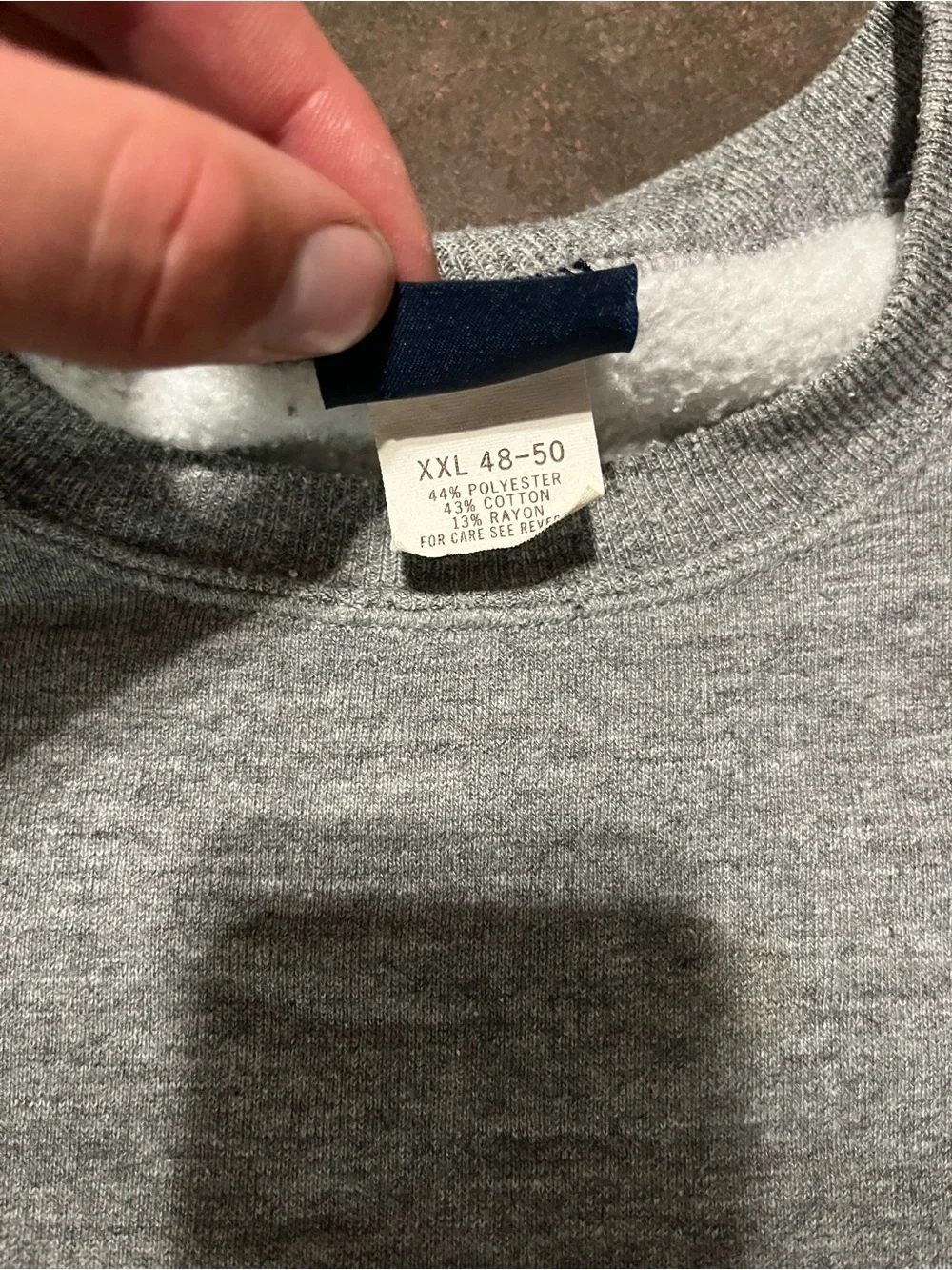 Retro Jansport Gray Crewneck - Colorado School of Mines